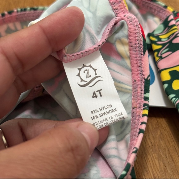 SwimZip 4T Butterfly Long Sleeve Wrap Swim Beach Top Sun Protection NEW - Picture 9 of 10